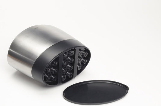 Oxo lepelhouder ovaal, rvs