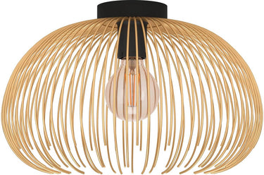 Eglo venezuela plafondlamp - e27 - ø 38,5 cm - goud zwart