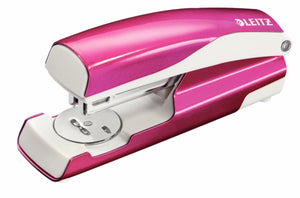 Leitz metalen nietmachine 5502 metaal mettalic roze 65mm ontnieter