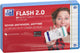 Oxford flash 2.0 - flashcards - gelijnd - a7 - turquoise rand - 80 stuks