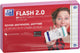 Oxford flash 2.0 - flashcards - gelijnd - a7 - fuchsia rand - 80 stuks