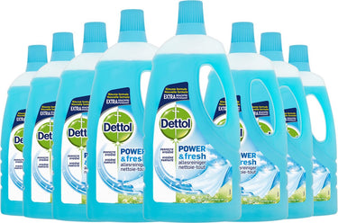 Dettol allesreiniger - katoenfris - 8 x 1 liter - voordeelverpakking
