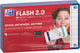 Oxford flash 2.0 - flashcards - gelijnd - a7 - blauw rand - 80 stuks