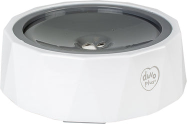 Duvo + splash-proof drinkkom 1200 ml voor katten en honden innovatief design voorkomt morsen. carbonfilter, dubbele bodem, antislip,sterk-veilig plastiek, makkelijk te onderhouden