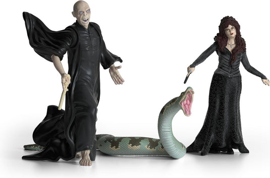 Schleich wizarding world heer voldemort met nagini bellatrix van detta - harry potter ™ wizarding world™ - 42684
