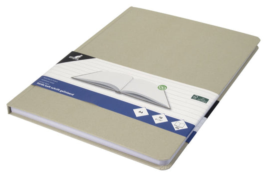 Kangaro notitieboek - a4 - lijn - 192 pagina's - 70 grams - harde kaft - kraft - k-5523