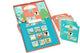 Scratch logicaspel - prinses and eenhoorn - 25.5x38x2cm - magnetisch - 5 jaar