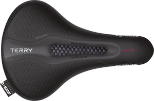 Terry zadel fisio gtc gel dames zwart - zdt153