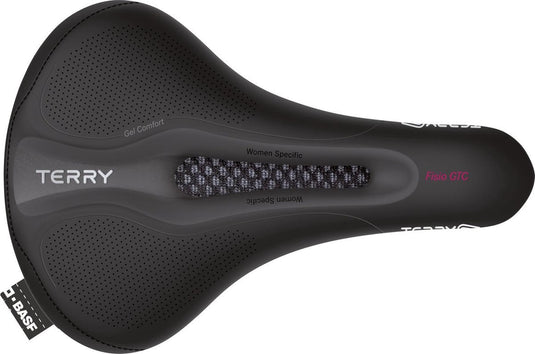 Terry zadel fisio gtc gel dames zwart - zdt153