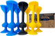 999games 999 games tossit - starter pack - blauw-geel