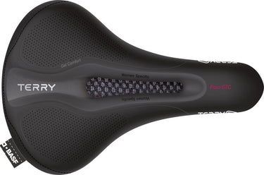 Terry zadel fisio gtc max gel dames zwart - zdt154