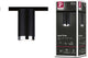 Paulmann urail railspot tube losse spot gu10 max. 10w dimbaar 230v zwart mat, chroom