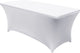 Greenblue groenblauw - flexibel tafelkleed cateringtafelhoes wit - 180x75x75cm, spandex, gb371