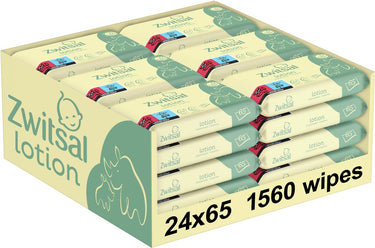 Zwitsal billendoekjes - lotion - 1560 doekjes (24x65) - voordeelverpakking