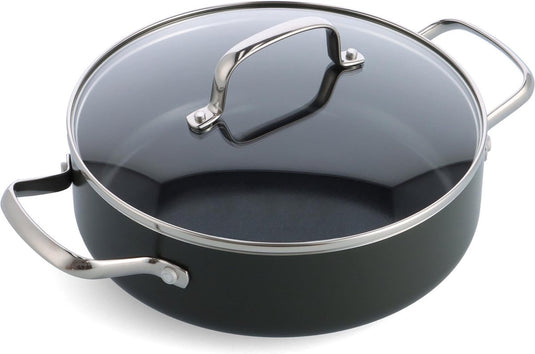 Dagelijkse kost door jeroen meus - hapjespan met deksel ø24cm - inductie - pfas-vrij