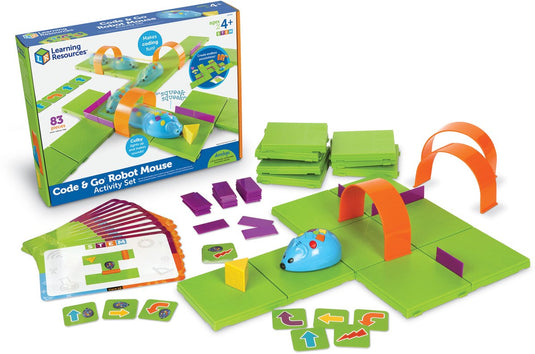 Learning resources code go® robot mouse activity set - 4+