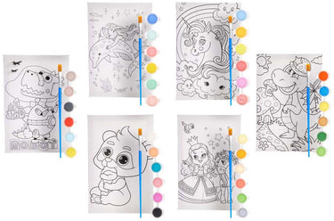Koopman schilderen op nummer schilderset - creatieve schilderijen set voor kinderen.