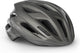 Met idolo fietshelm mannen vrouwen – race fietshelm volwassenen - maat xl (60-64cm) - titanium glossy