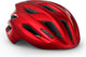 Met idolo fietshelm mannen vrouwen – race fietshelm volwassenen - maat m l (52-59cm) - red allic glossy