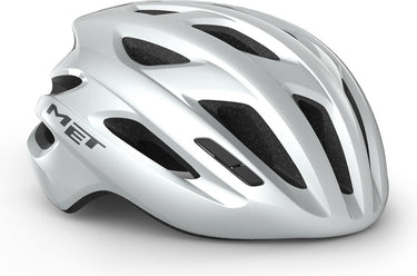 Met idolo fietshelm mannen vrouwen – race fietshelm volwassenen - maat xl (60-64cm) - white glossy