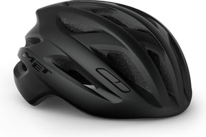 Met idolo fietshelm mannen vrouwen – race fietshelm volwassenen - maat m l (52-59cm) - black matt