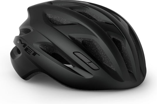 Met idolo fietshelm mannen vrouwen – race fietshelm volwassenen - maat m l (52-59cm) - black matt