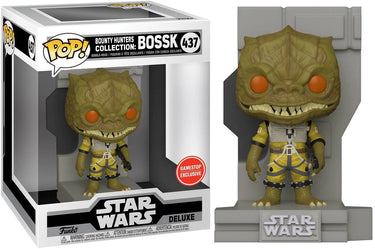 Funko pop! deluxe: star wars bounty hunters collection - bossk - us exclusive