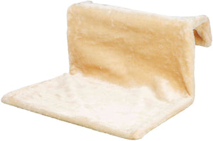 Trixie radiatorhangmat - pluche beige - 48x26x30 cm, verstelbare beugels, geschikt voor katten tot 5 kg one size