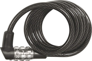 Abus coil cable lock 3506c 120 bk