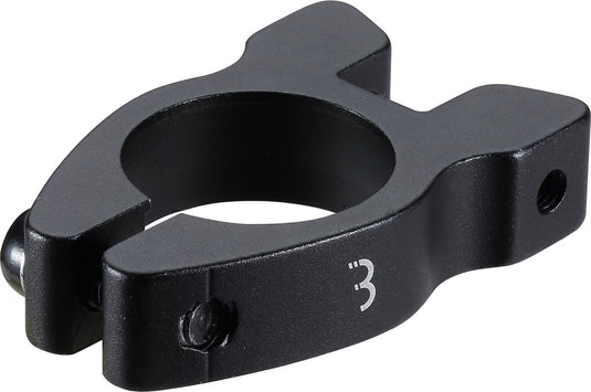 Bbb cycling zadelpenklem carrierclamp - schroefbare zadelpenklem aluminium - 31.8mm - zwart - bsp-99
