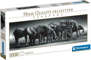 Clementoni legpuzzel panorama herd of giants, 1000st.