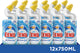 Wc-eend wc eend | toiletreiniger | ocean fresh | fles 12 x 750 ml
