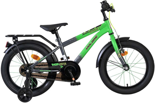 Volare thombike kinderfiets - jongens - 16 inch - groen grijs