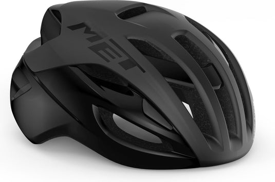 Met rivale mips fietshelm - maat m - black matt glossy