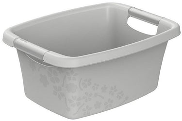 Rotho flowers wasmand 12l cool grey