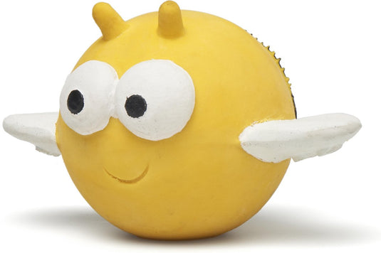 Lanco toys lanco sensory rubberen bijtspeeltje - pic de bij - geel