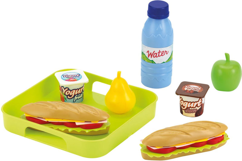 Load image into Gallery viewer, Ecoffier ecoiffier chef sandwich set op dienblad
