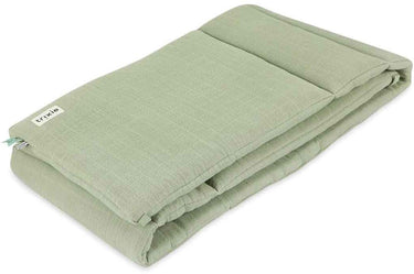 Trixie bedomrander ledikant groen - bliss sage babykamer bescherming.