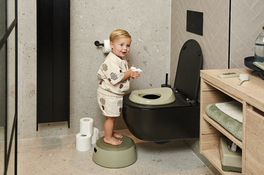 Luma toiletverkleiner olive green