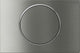 Geberit sigma10 bedieningsplaat - spoel-stop spoeling - rond - geborsteld rvs