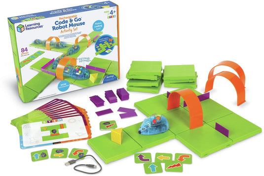 Learning resources code go mouse activity set - rechargeable (set) - 5+