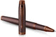 Parker im monochrome rollerballpen | zwarte inkt | bordeauxrode afwerking en details | fijne punt | met geschenkdoos