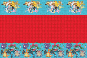 Globos papieren tafelkleed 120x180cm pokemon