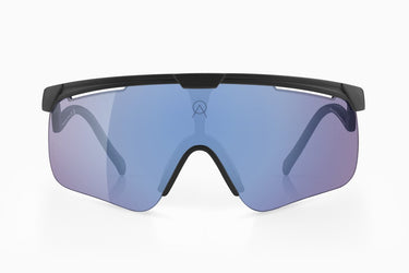 Alba optics fietsbril - delta black vzum f-lens flamingo lei