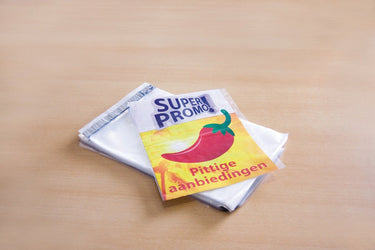Raadhuis mail-envelop - 235x310mm - transparant - met plakstrip - 1000 stuks - rd-315030