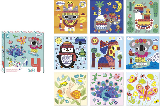 Janod - my arts crafts - knutseldoos vol activiteiten