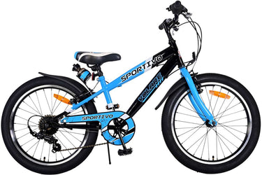 Volare Sportivo Kinderfiets - Jongens - 20 inch - Blauw - 7 versnellingen