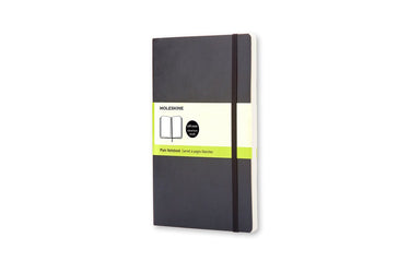Moleskine classic notitieboek - large - softcover - blanco - zwart