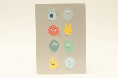 Ancor schrift b'log play me monsters a5 lijn 48 vel 90 grams pp cover - an-128093