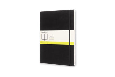Moleskine classic notitieboek - extra large - hardcover - blanco - zwart